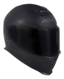 Capacete Para Moto Integral Asx Eagle Solid com Viseira V18B Fumê Extra