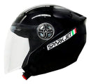 Capacete Aberto EBF Spark Jet Solid Com viseira