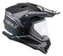 Capacete Cross Com Viseira e Óculos Interno Vision Glass