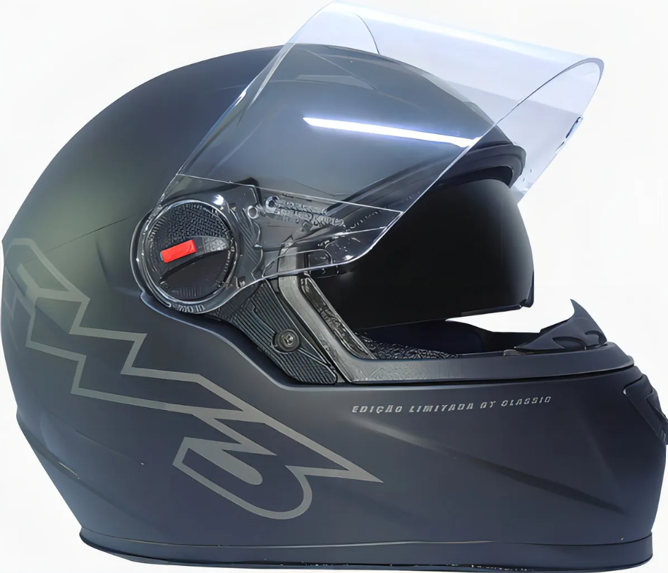 Capacete Moto Fechado FW3 Modelo GTX Classic Com Óculos Interno