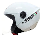 Capacete Aberto EBF Spark Jet Solid Com viseira