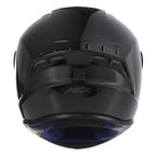 Capacete Integral Esportivo Asx Draken Solid Preto Viseira Cristal