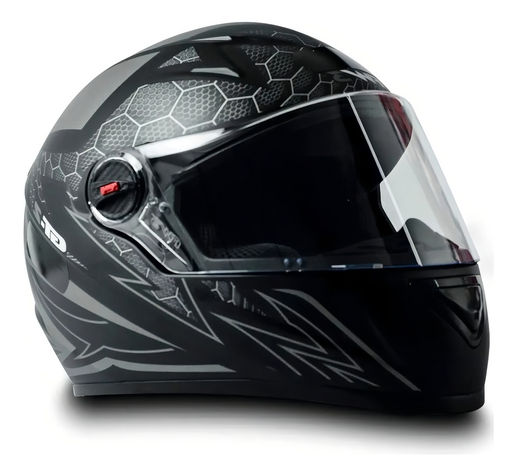 Capacete Moto Fechado FW3 GT2 com Viseira e Narigueira e com Viseira Fumê Extra