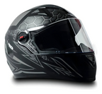 Capacete Moto Fechado FW3 GT2 com Viseira e Narigueira e com Viseira Fumê Extra