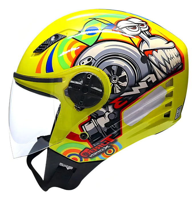 Capacete Aberto FW3 X Open Turbo Com viseira Cristal