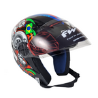 Capacete Aberto FW3 X Open Turbo Com viseira Cristal