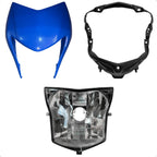 Kit Carenagem Farol + Interna + Bloco NXR Bros 150
