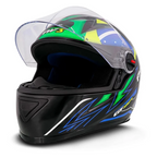 Capacete Fechado FW3 GTN BRASIL Viseira Cristal Preto Brilhante
