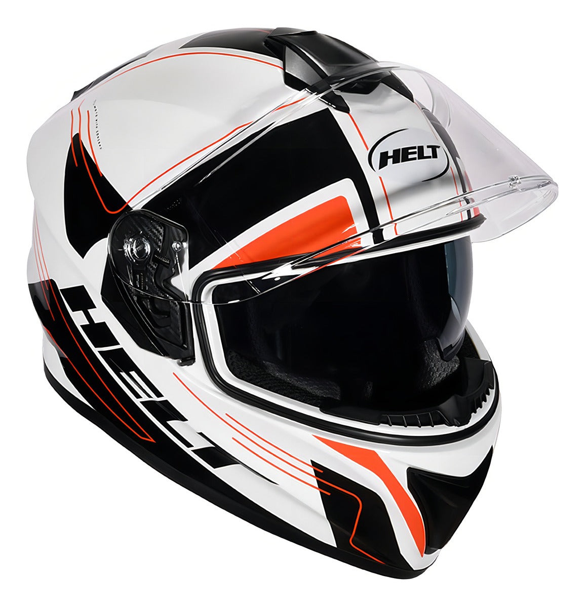 Capacete Fechado Com óculos Interno Avant Glass Stone Helt