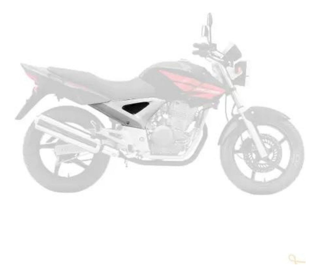 Par Tampa Lateral Twister Cbx250 2001 A 2008 Prata Sportive