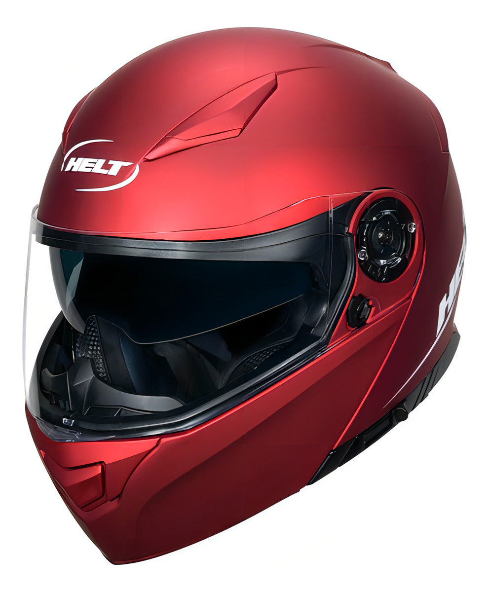 Capacete Helt Hippo Glass Robocop Com Óculos Interno