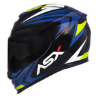 Capacete Para Moto Integral Asx Eagle Street Colorido