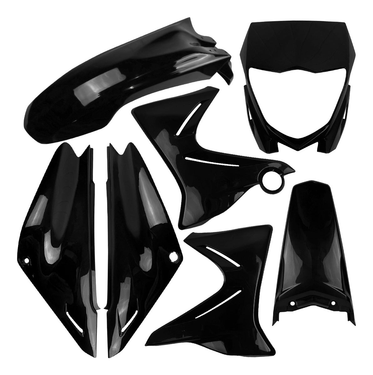 Kit completo Carenagem XTZ Todos os Anos e Cores