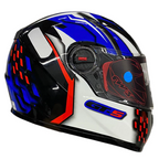 Capacete Fechado FW3 GT5 com Viseira e Narigueira