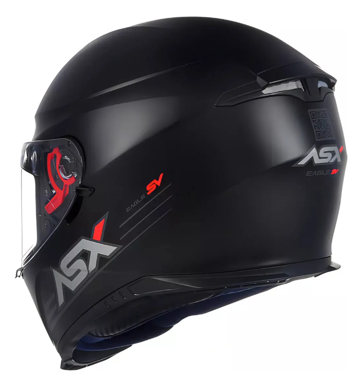 Capacete Para Moto Integral Asx Eagle SV