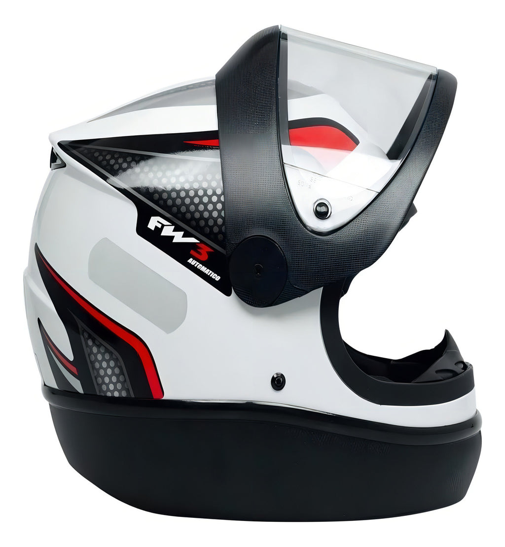 Capacete fechado FW3 para moto Automatic Colorido