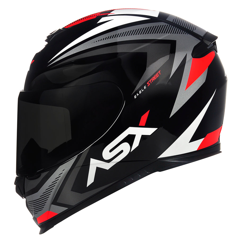 Capacete Para Moto Integral Asx Eagle Street Colorido