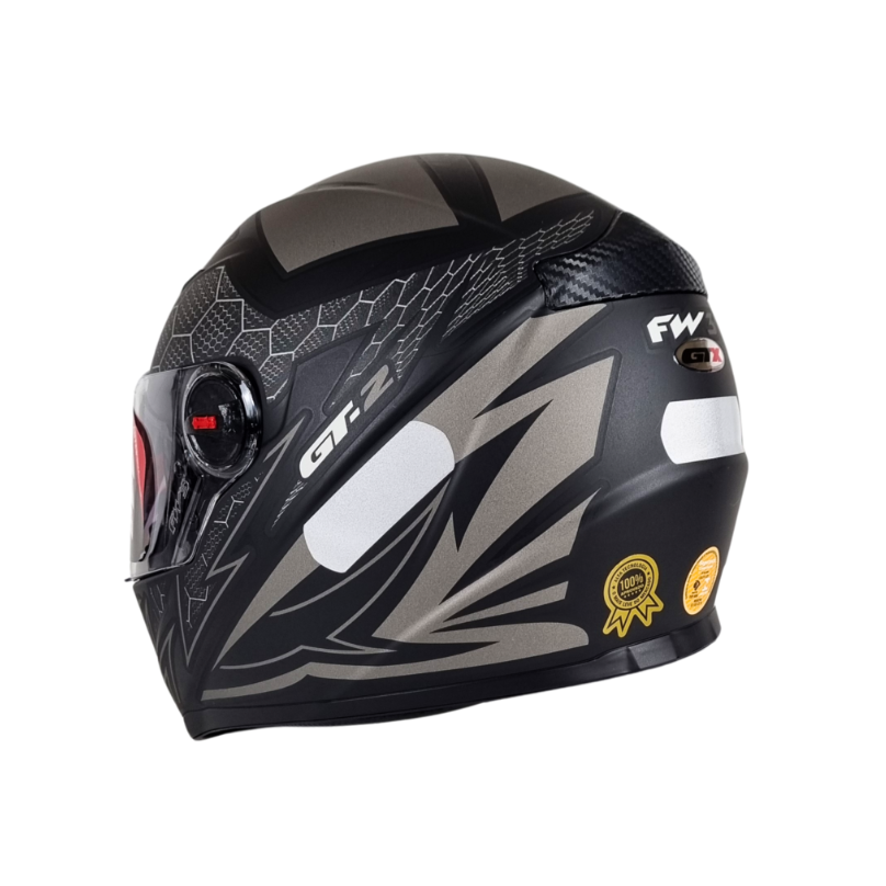 Capacete Moto Fechado FW3 Modelo GTX 2 Com Óculos Interno