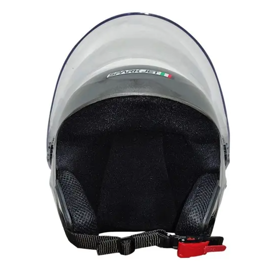Capacete Aberto EBF Spark Jet Solid Com viseira