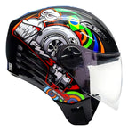 Capacete Aberto FW3 X Open Turbo Com viseira Cristal