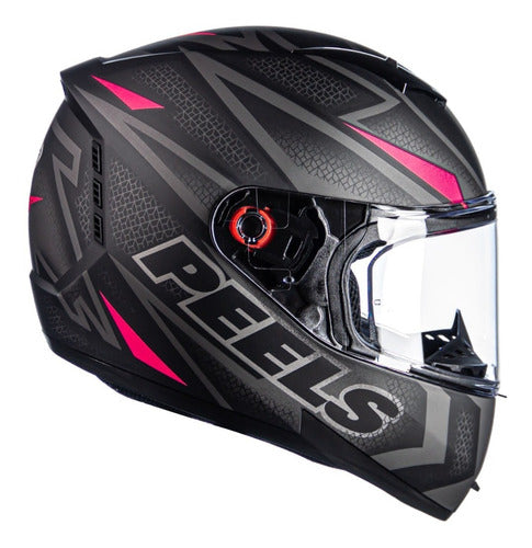 Capacete Moto Fechado Peels Icon Fast Preto Fosco