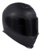Capacete Para Moto Integral Asx Eagle Solid Viseira Cristal