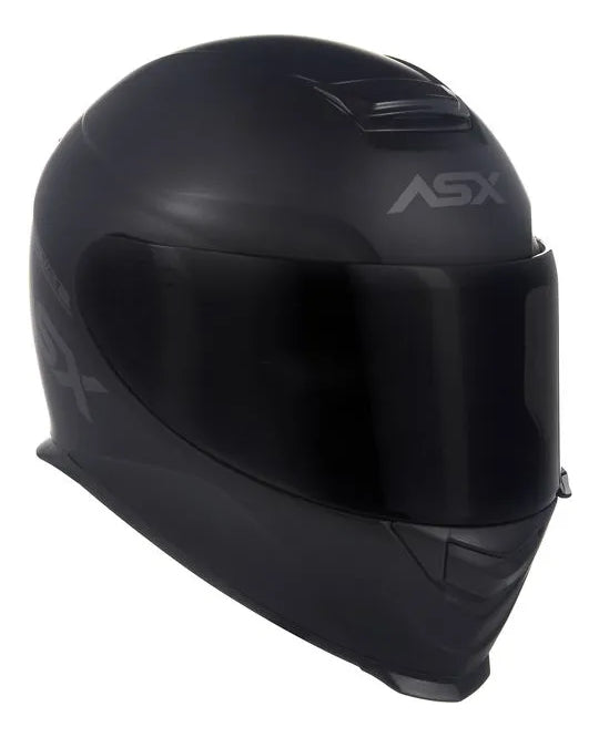Capacete Para Moto Integral Asx Eagle Solid Viseira Cristal