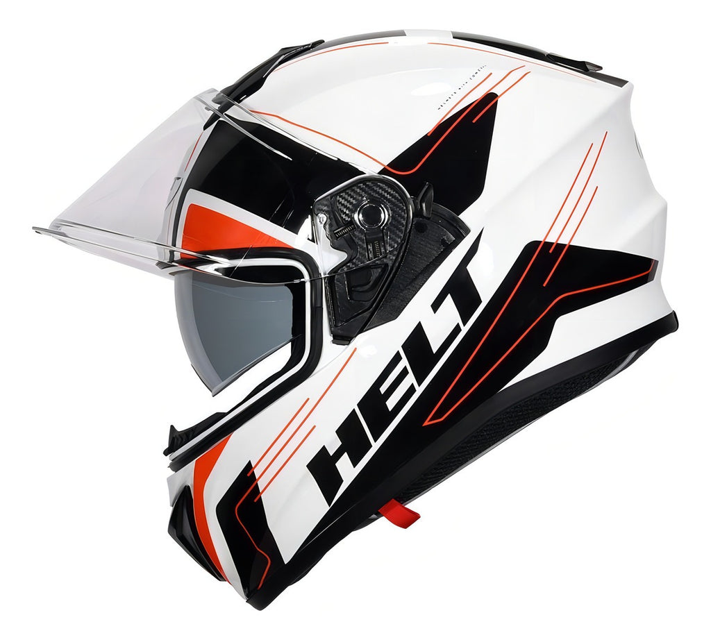 Capacete Fechado Com óculos Interno Avant Glass Stone Helt