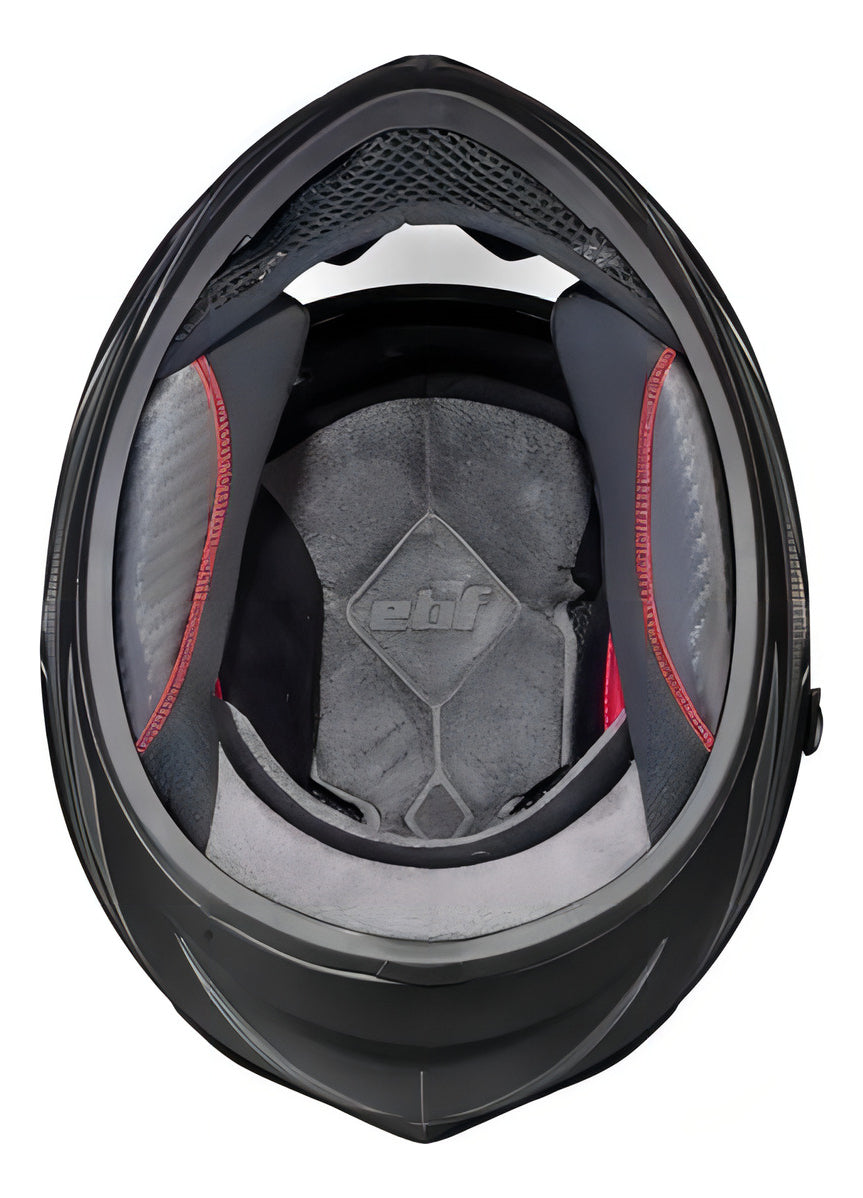 Capacete Fechado EBF X Troy Drone Com óculos Interno