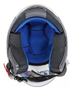 Capacete Aberto FW3 X Open UP Fox Com óculos escuro Interno