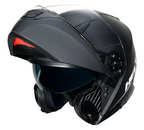 Capacete Helt Hippo Glass Robocop Com Óculos Interno