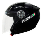 Capacete Aberto EBF Spark Jet Solid Com viseira