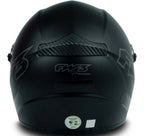 Capacete Integral FW3 GT Classic Esportivo Preto Fosco