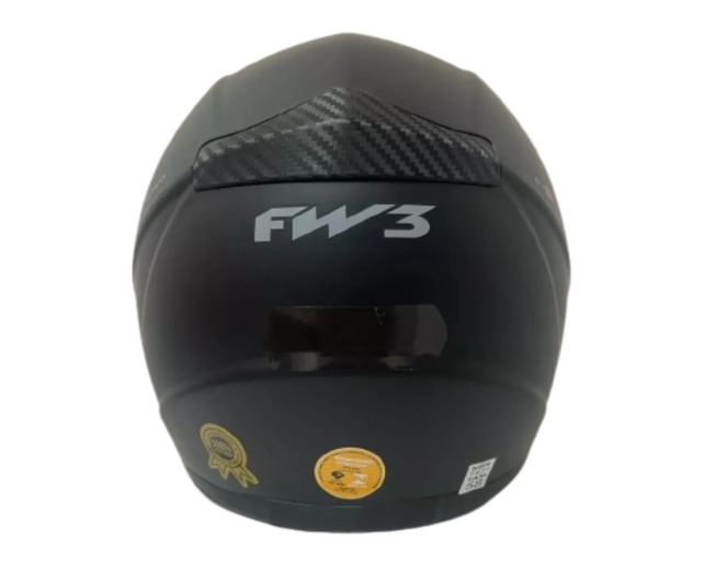 Capacete Moto Fechado FW3 Modelo GTX Limit Com Óculos Interno