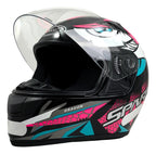 Capacete Para Moto Integral EBF New Spark Dragon Com viseira e Narigueira