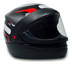 Capacete fechado FW3 para moto Automatic Preto
