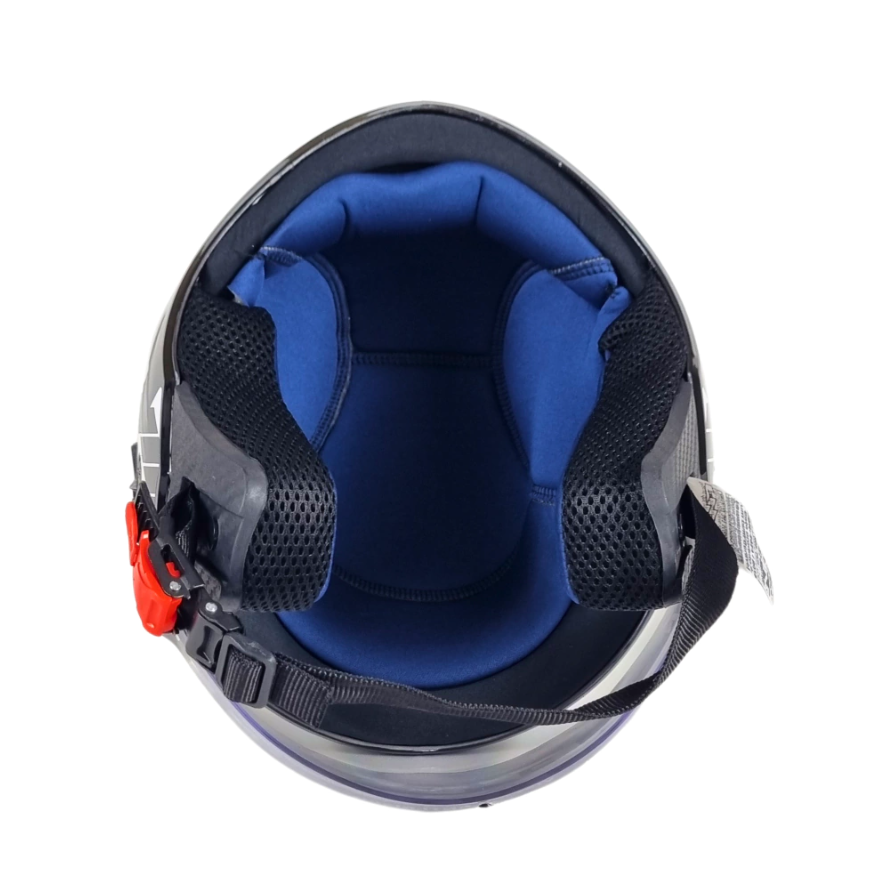 Capacete Aberto FW3 X Open Classic Com viseria Cristal