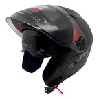 Capacete Aberto com óculos interno FW3 X Open Limited