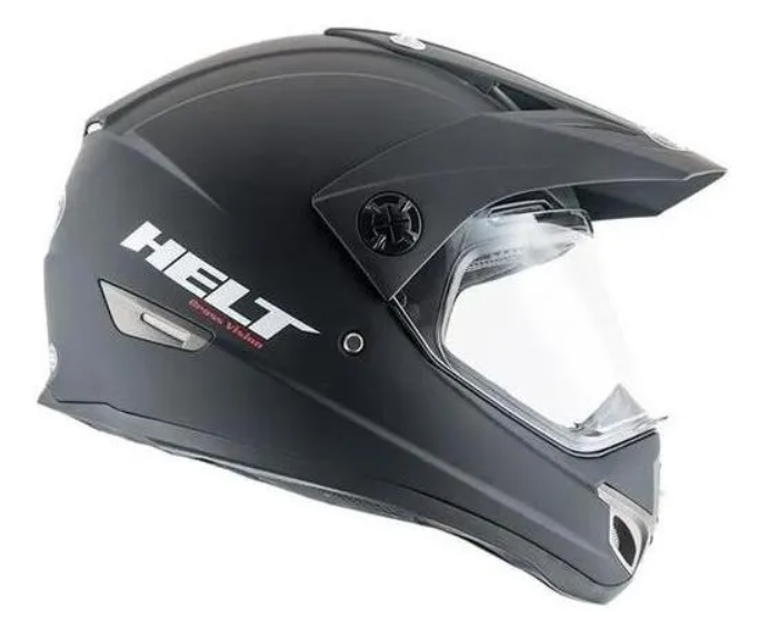 Capacete Fechado Cross Com Viseira Vision