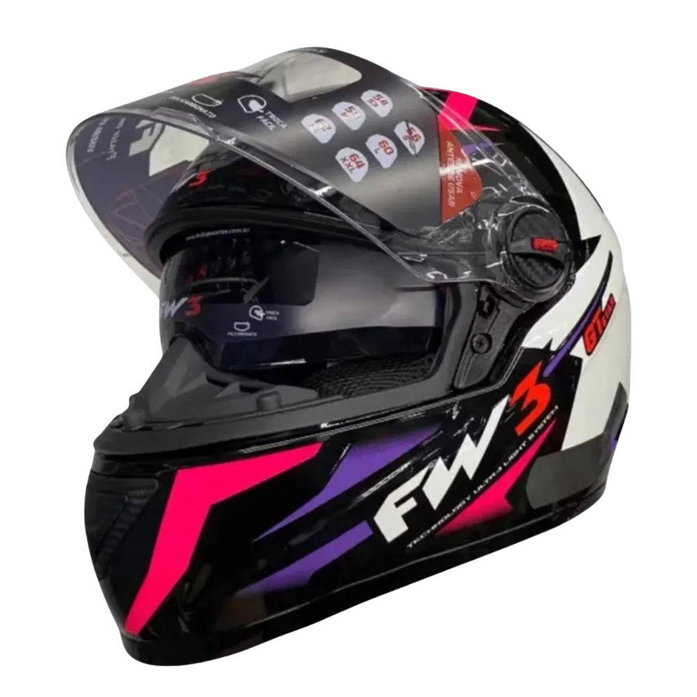 Capacete Moto Fechado FW3 GTX STAR