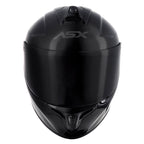 Capacete Integral Esportivo Asx Draken Solid Preto Viseira Cristal