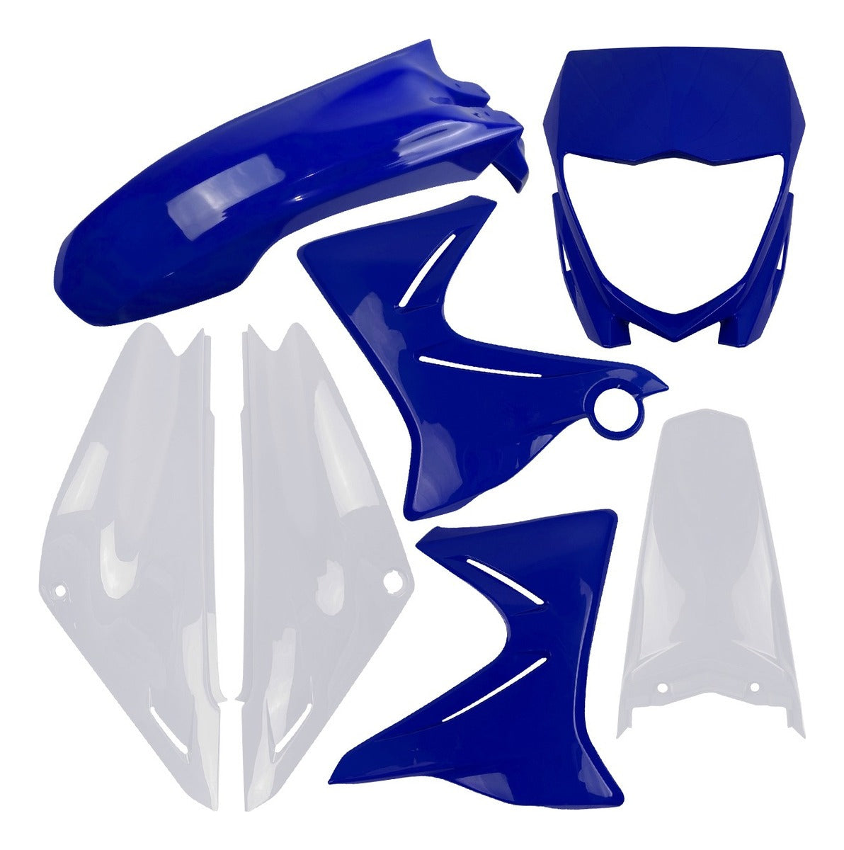 Kit completo Carenagem XTZ Todos os Anos e Cores