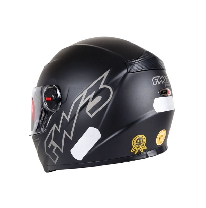 Capacete Moto Fechado FW3 Modelo GTX Classic Com Óculos Interno