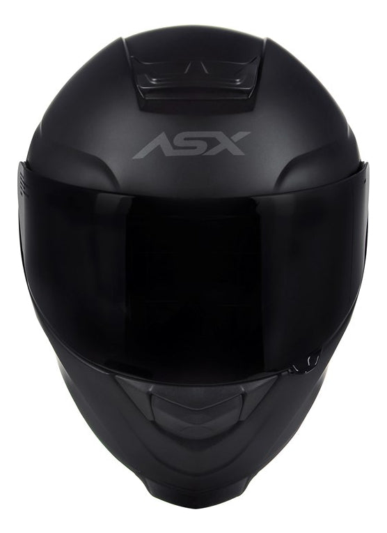 Capacete Para Moto Integral Asx Eagle Solid Viseira Cristal
