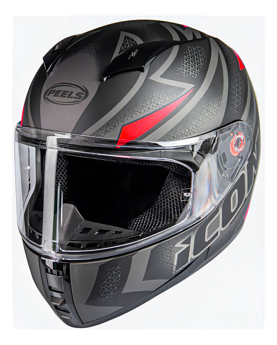 Capacete Moto Fechado Peels Icon Fast Preto Fosco