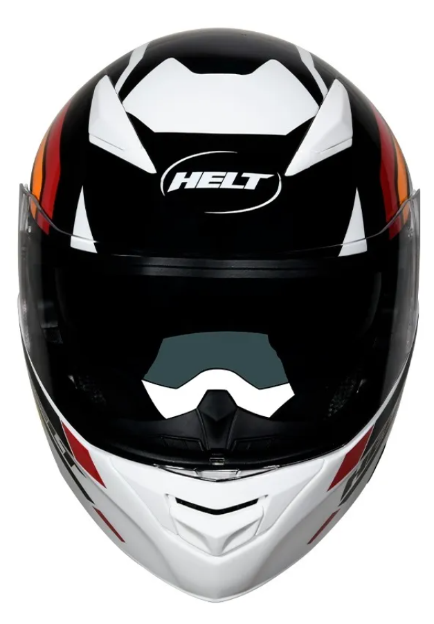 Capacete Robocop Helt Hippo Glass Soul