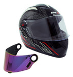 Capacete Moto Fechado FW3 GT2 com Viseira e Narigueira e com Viseira Camaleão Extra