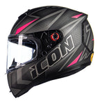 Capacete Moto Fechado Peels Icon Fast Preto Fosco