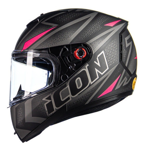 Capacete Moto Fechado Peels Icon Fast Preto Fosco