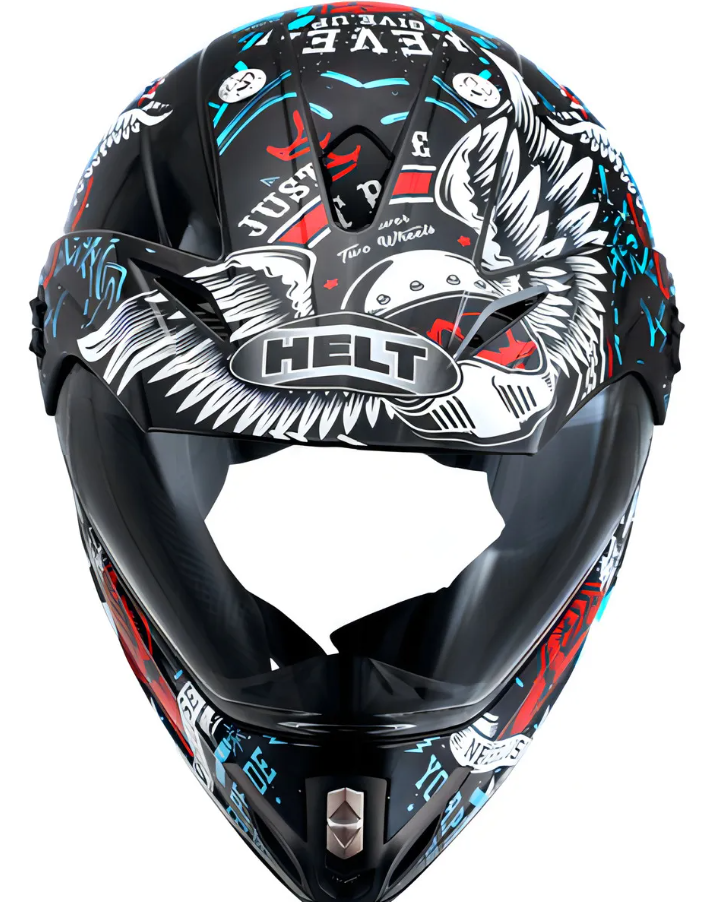 Capacete Fechado Cross Com Viseira Vision Angel